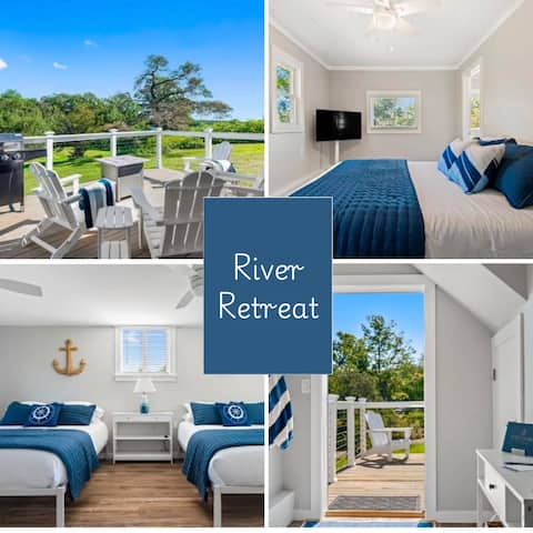 Stylish, Stunning Water View, Dogs, A/C, Fire Pit