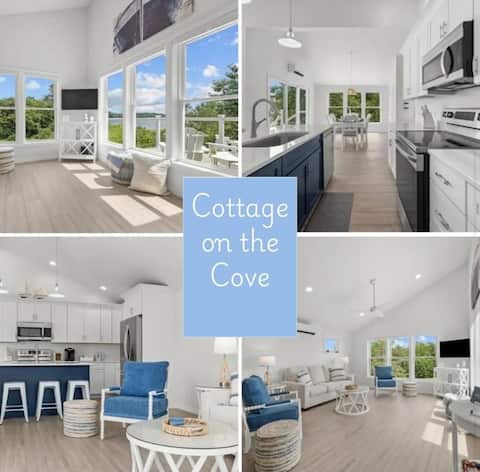 New & Trendy Grand Water View, A/C, Dogs, Fire Pit