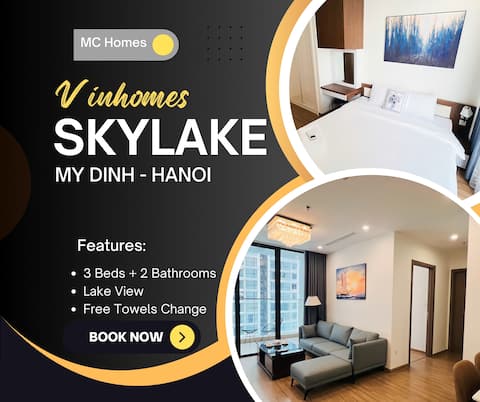 3 Beds/ Lake View/ Vinhomes SkyLake Residence
