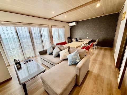 Spacious house with the ocean in front of you, 1 group per day, Ocean Front YASHIRO Kamogawa
