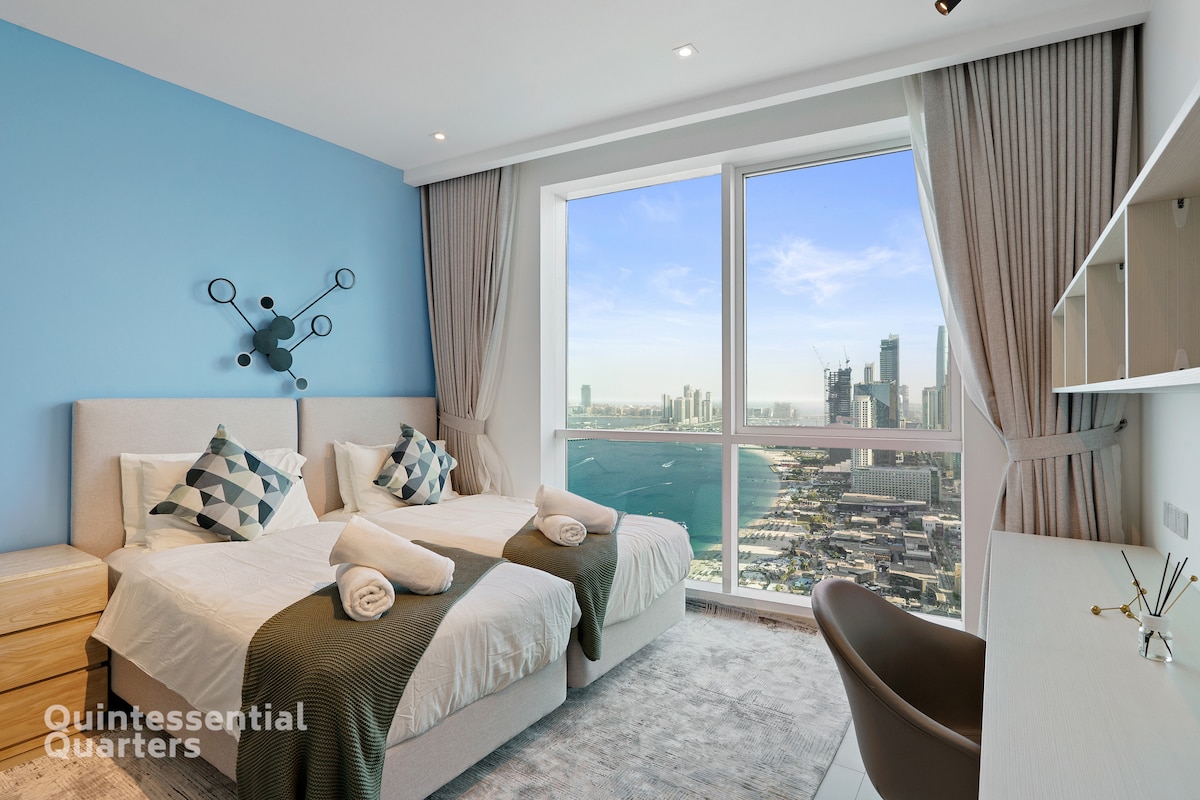 วิวเต็มรูปแบบของห้องนอนแขก 1 