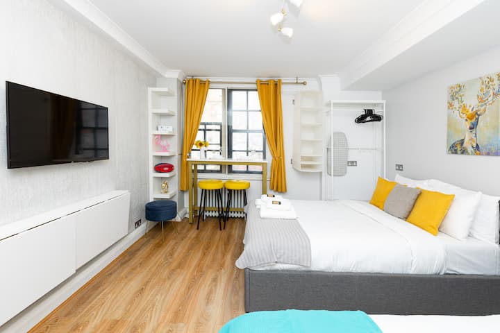 Sun-filled Park West Studio Close To Marble Arch - Marylebone