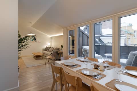 Two downtown penthouse complex