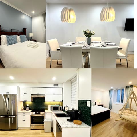 MTL downtown 3BDR 3bath 1 parking (least 31 days)