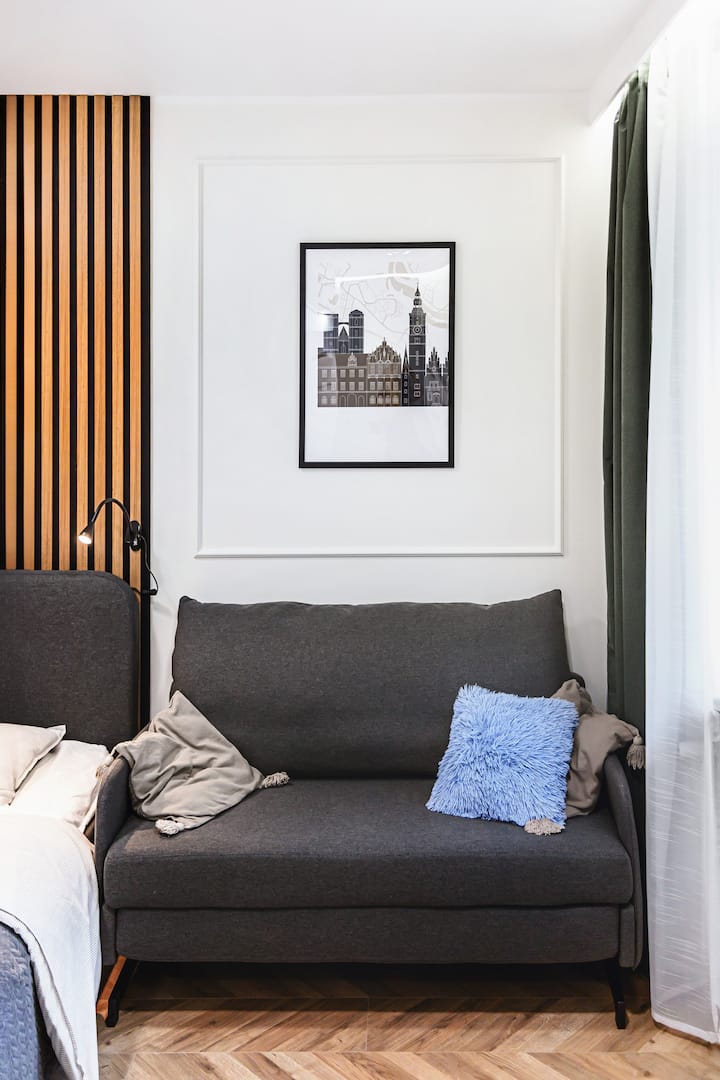 Udoban  kauč na razvlačenje.