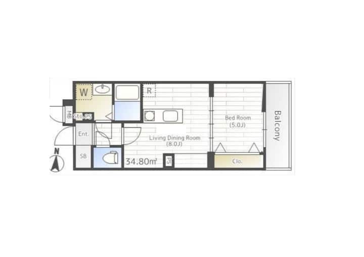 Room 902 | Accommodates 4 Guests - Ginza