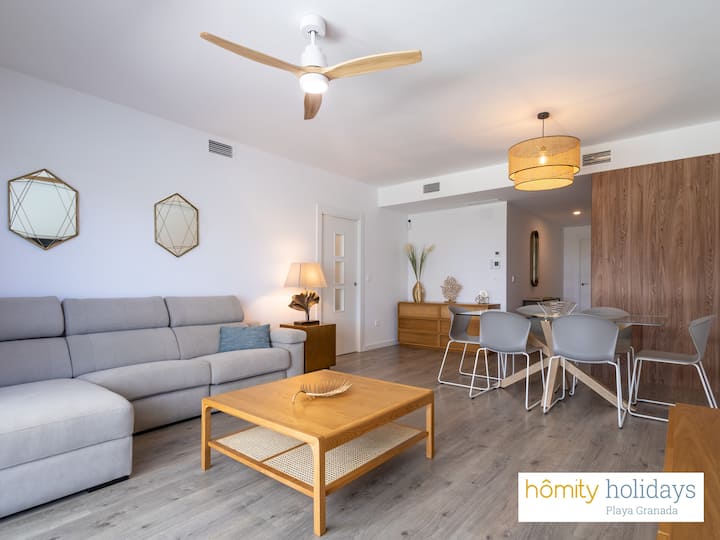 Homity Holidays - Apt. With Pool Ab-3-b4-0b - Salobreña