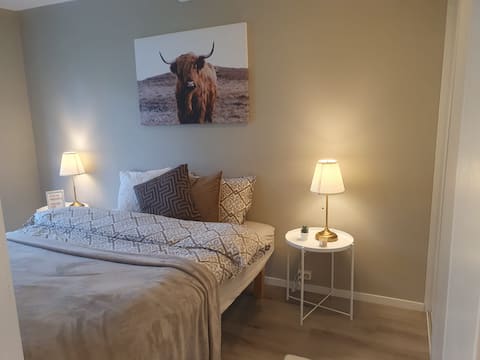 Very central on the stream near the stream big center