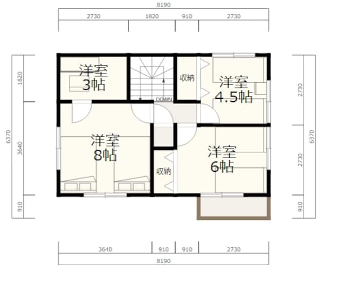 Mt. Fuji In Front |New 3br House With Free Parking - Fuji
