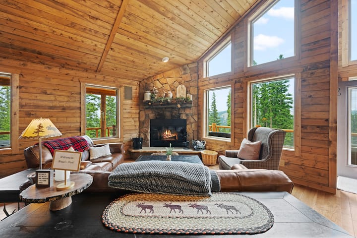 Secluded 8-acre Cabin | Epic Views, Pets Ok - Alma, CO