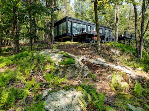 Camp Double Oak | Modern Lakeside Retreat