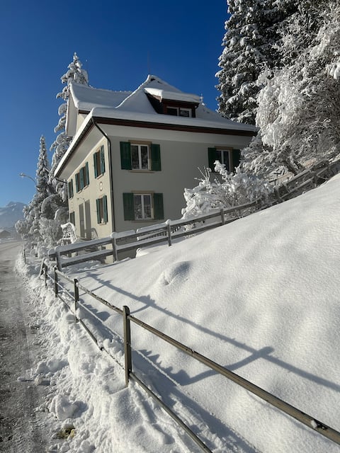Apartment on the first floor and second floor