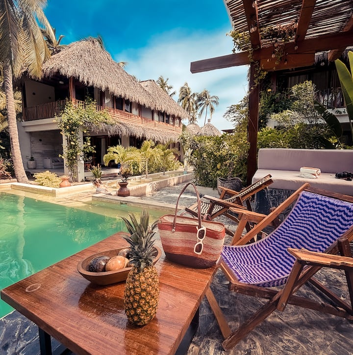Surfing Paradise, La Saladita Surf Spot