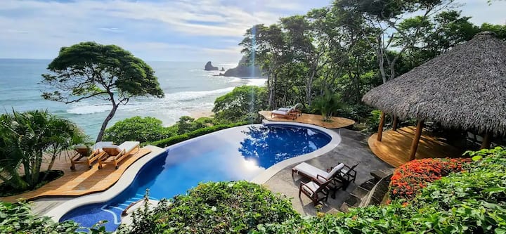 Amazing Beach View & Sunsets - 13 M Infinity Pool - Nicaragua