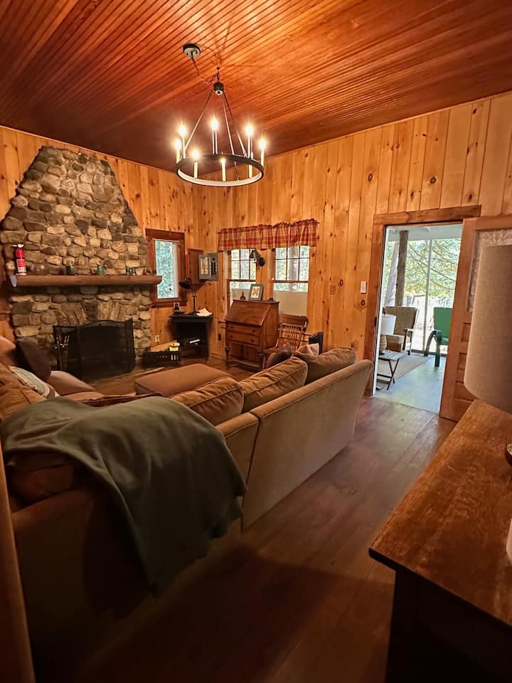 Modern Rustic Cabin*private Beach Access*fire Pit - Schroon Lake, NY