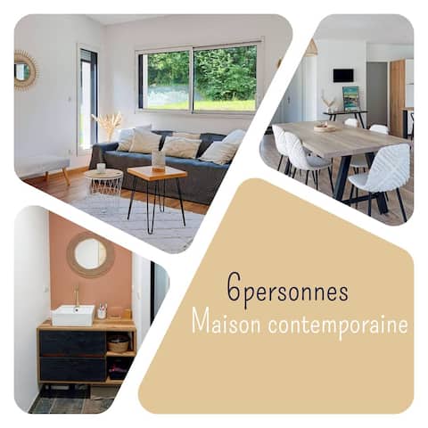 Warm house for 4 people