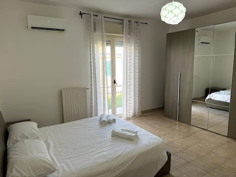 Cozy three-room apartment with parking in Campomarino