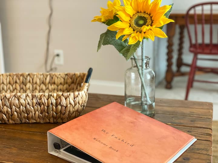 Knjiga dobrodošlice za Foxbird 