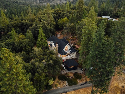 Hidden Forest Castle - Dome, Spa, Sauna, Views