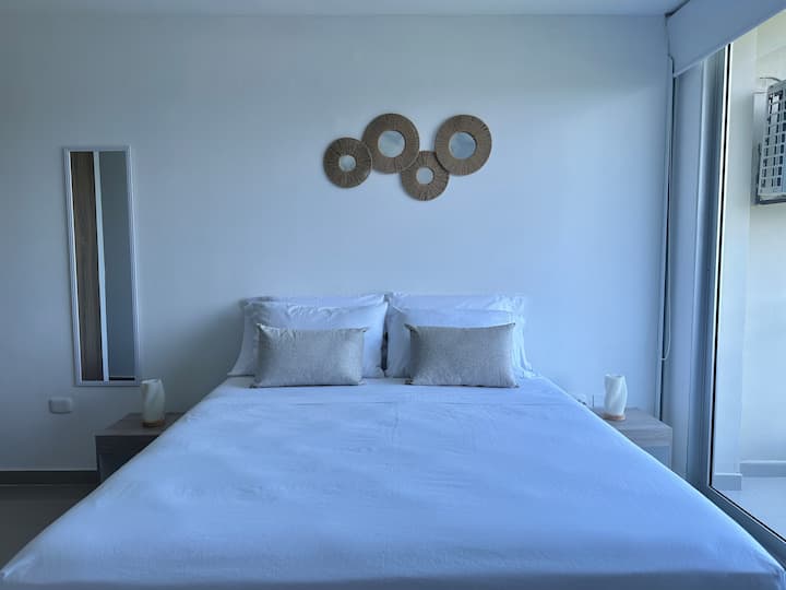 Queen Bed with Luxury Mattress