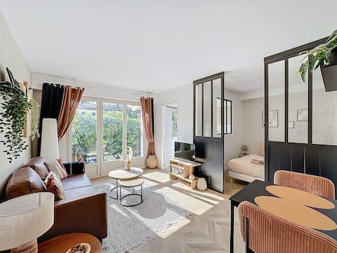 Cozy 2-room with terrace between Paris and Disney