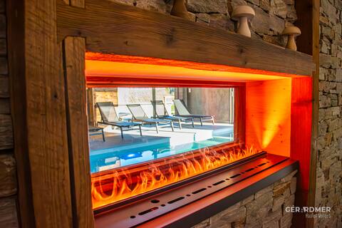 Beautiful Chalet with pool and sauna Gérardmer