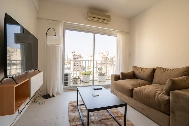 Modern two-bedroom apartment in Villa Crespo