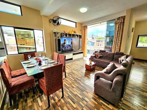 A family-friendly, cozy and central apartment.