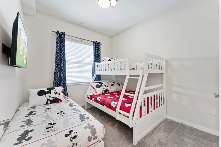 Krevat marinari/ 3 krevate dopio #Disney #Parks #kingdom #Springs #StoreyLake #resort #Apartment #Vacation #Rental #waterpark #Kissimmee #Orlando #universal #citywalk