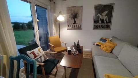 Successful Airbnb property: house on the grass in Gmina Sianów