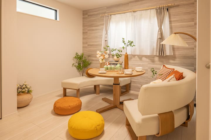 24 池袋站步行十分钟三层别墅/精装修/八人