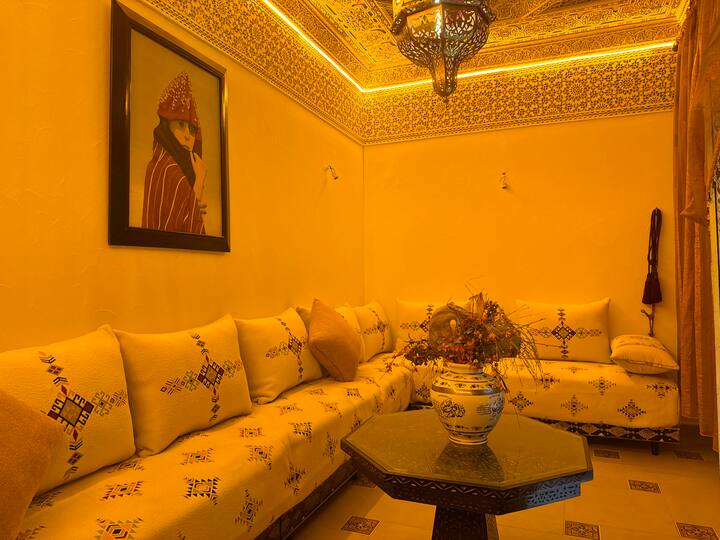 Entire Floor Of The Riad For Families And Friends - Mequinez