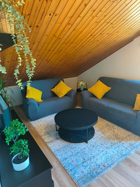 Airbnb con mejor rendimiento: Cozy penthouse en Cangas