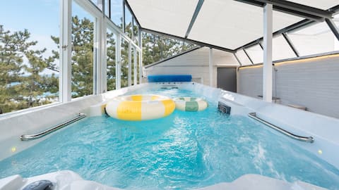 Triple/Family/Full Villa/Private House/Ocean View/Barbecue/Swimming Pool # 32581