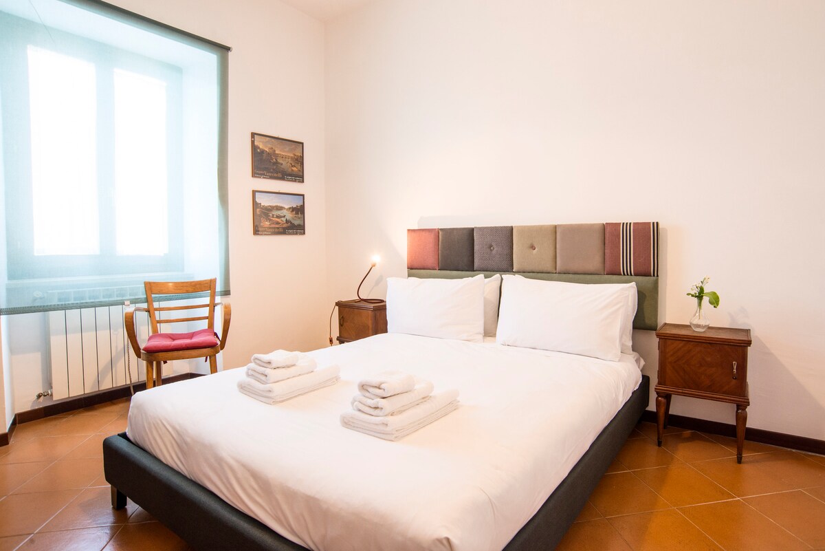 غرفة مزدوجة هادئة على مسافة قريبة من الفاتيكان