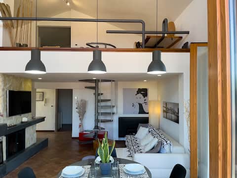 7 min to Amalfi coast+free parking&gym/[cozy loft]