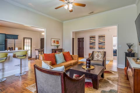 Top Airbnb: Boho ATL Bungalow | Firepit, Yard, Near Airport in East Point