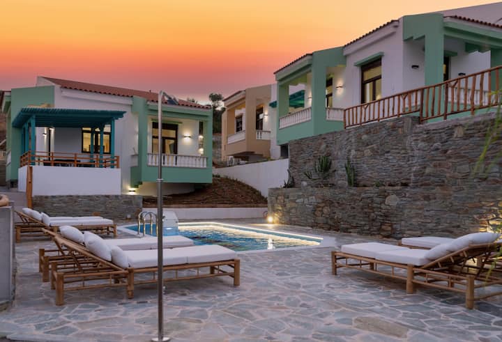 Poseidon Villas Akalis- Private Swimming Pool - Kreta