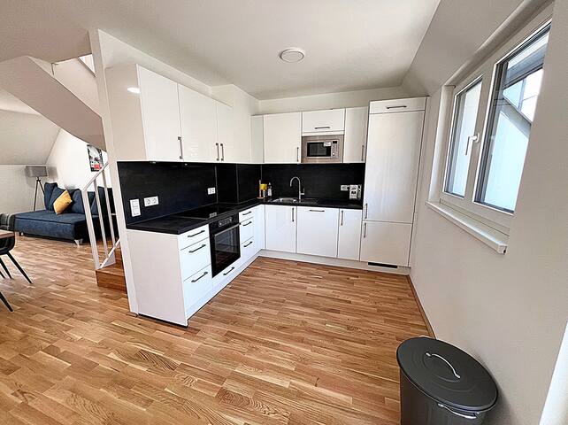 Rooftop Apartment with Aircondition and Terrace