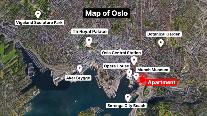 3BR City Center apt: 2 Balconies + Opera + Munch gallery image 5