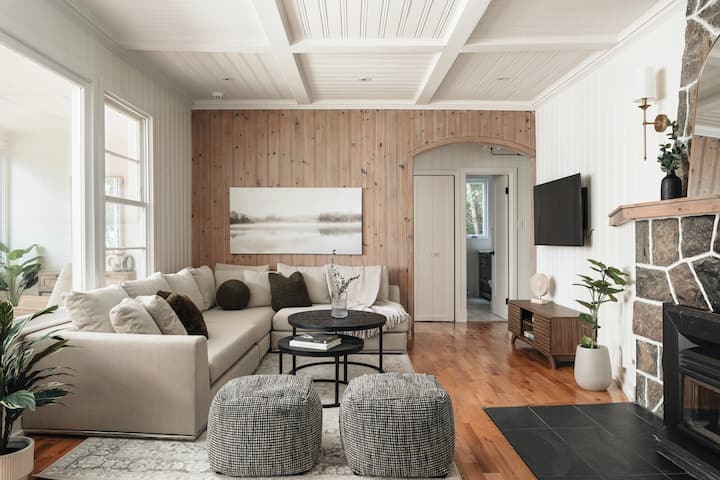 Luxe Bord Du Lac • Spa • Plage • Ski - Sainte-Agathe-des-Monts