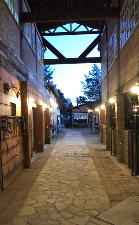 Cabins over Stables, a pleasant experience.