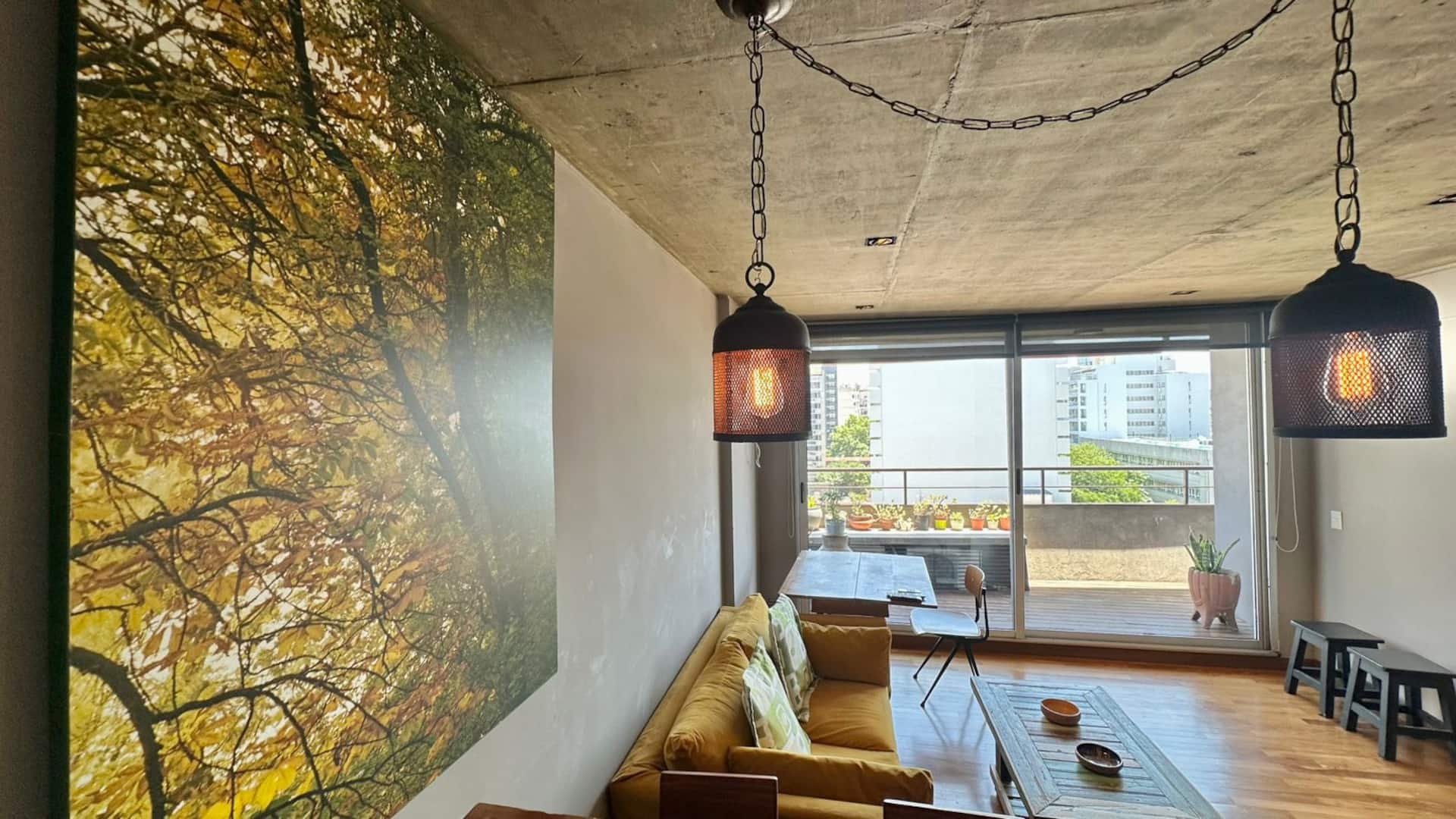 Apartamento de 1 dormitório mobiliado em Colegiales