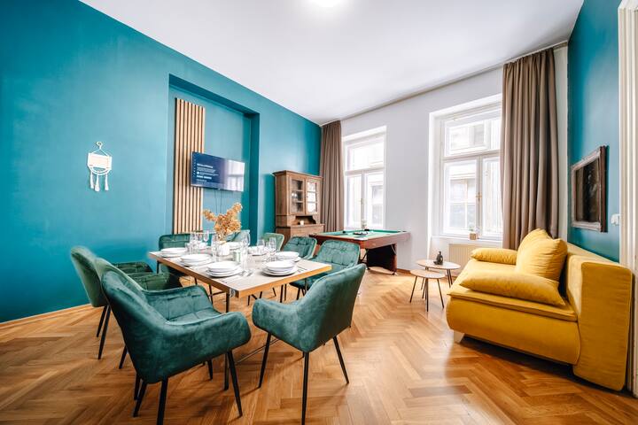 Billiard Haven in the Heart of Prague Group Stay gallery image 2