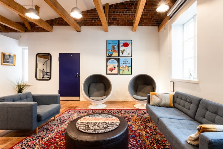The Boho Loft In Central Punavuori - Helsinki