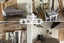 Cocoon 4 Magnifique appartement avec mezzanine au centre de Beaucaire