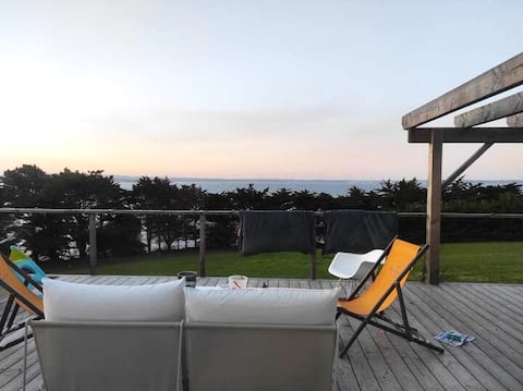 Stunning beachfront family home