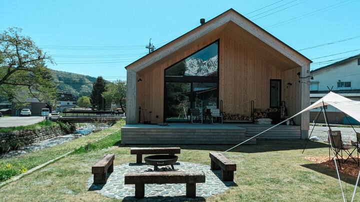 Jokijoki | Riverside villa with a view of Alps - Villas for Rent