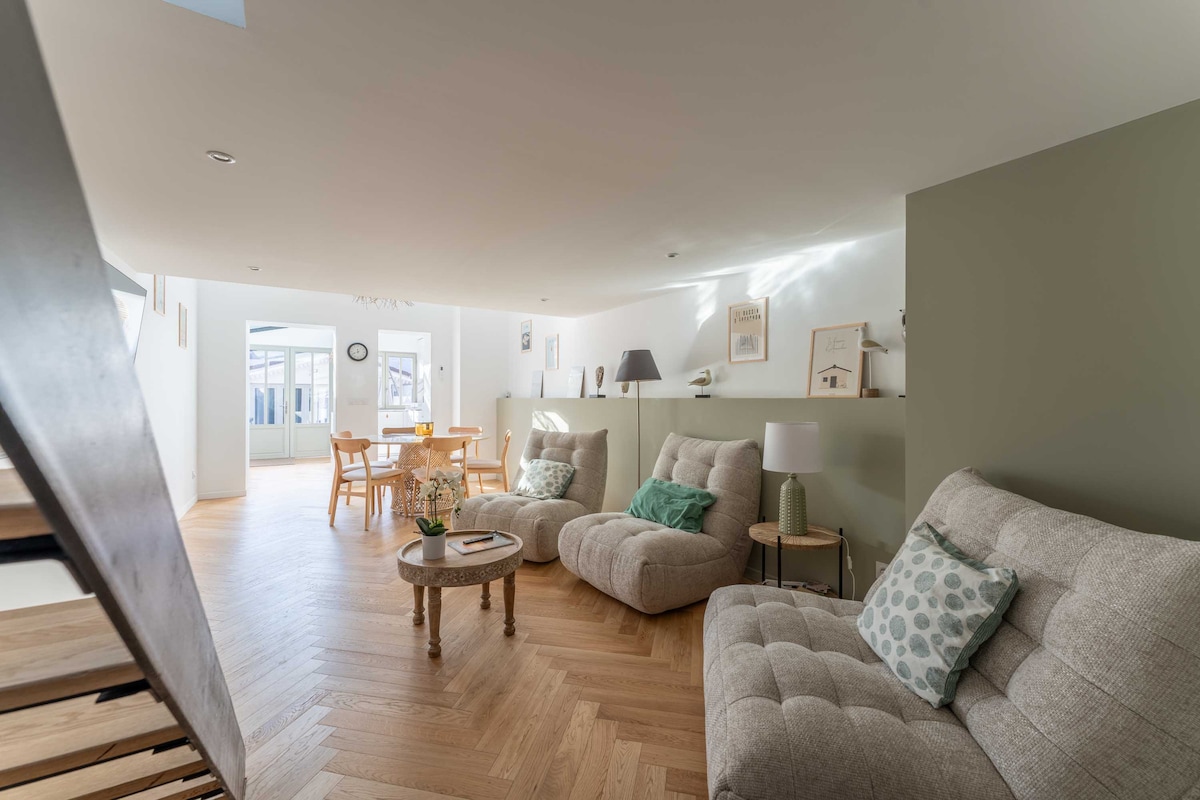 Airbnb performant: Beautiful renovated apartment, hypercenter à Arcachon