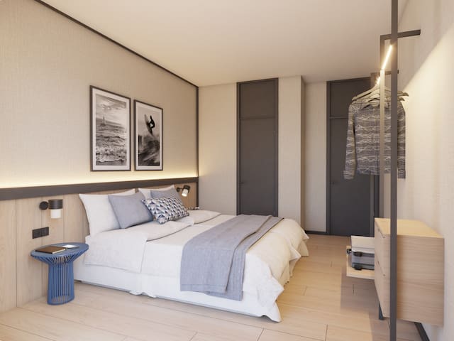 Amplia Suite Superior con Cocina y Terraza